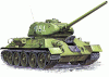 Советский средний танк Т34/85. Советский средний танк Т34/85.
